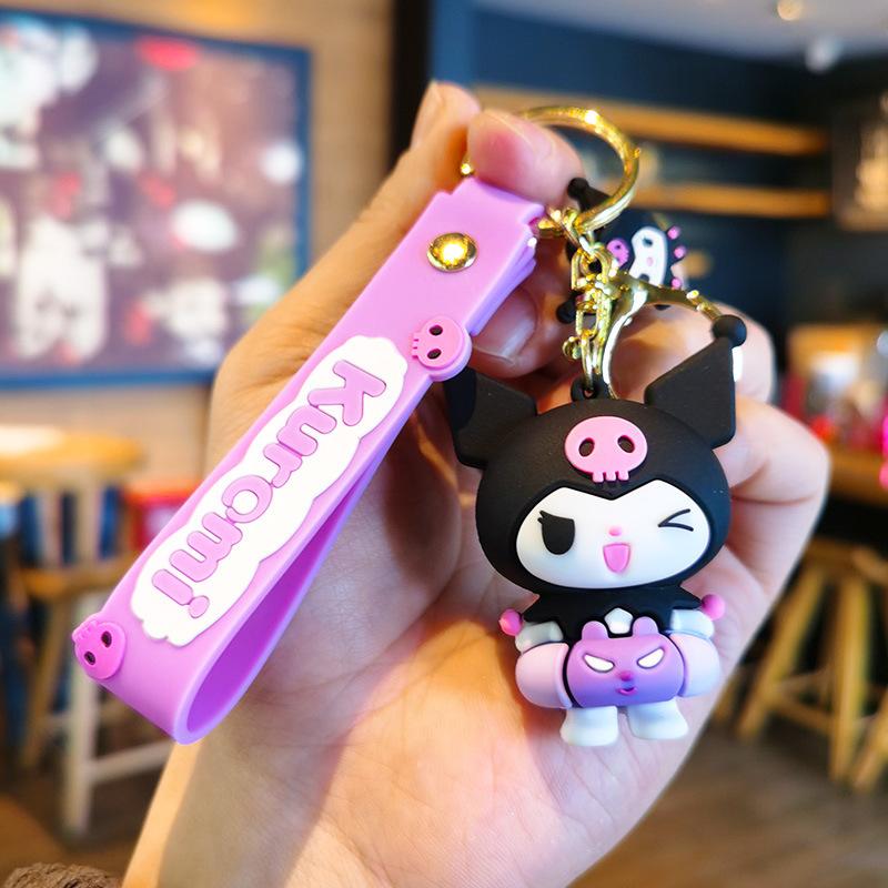 

Summer Kurumi Sanrio Keychain Doll Machine Kawaii Cute Personalized Gifts Y2k Fashion Toys Anime Cartoon Frind