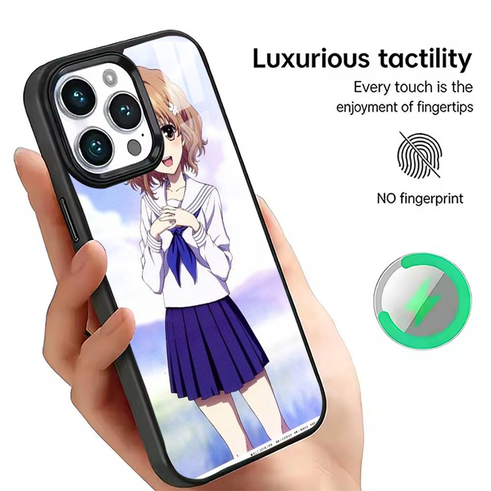 Hanasaku Iroha Phone Case For iPhone17,16,15,14,13,12,11 Plus,Pro Magnetic with Magsafe Wireless Charging iPhone12