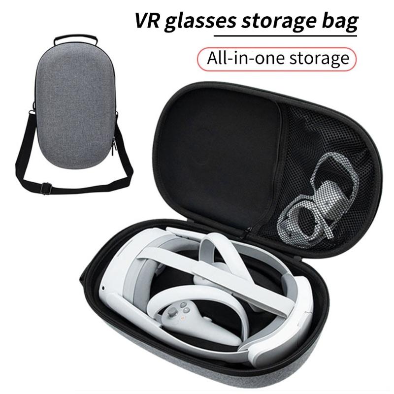Durability EVA Travel Storage Bag for Pico4 VR Glasses and Controllers Components Bag Cover Prevent Scratches