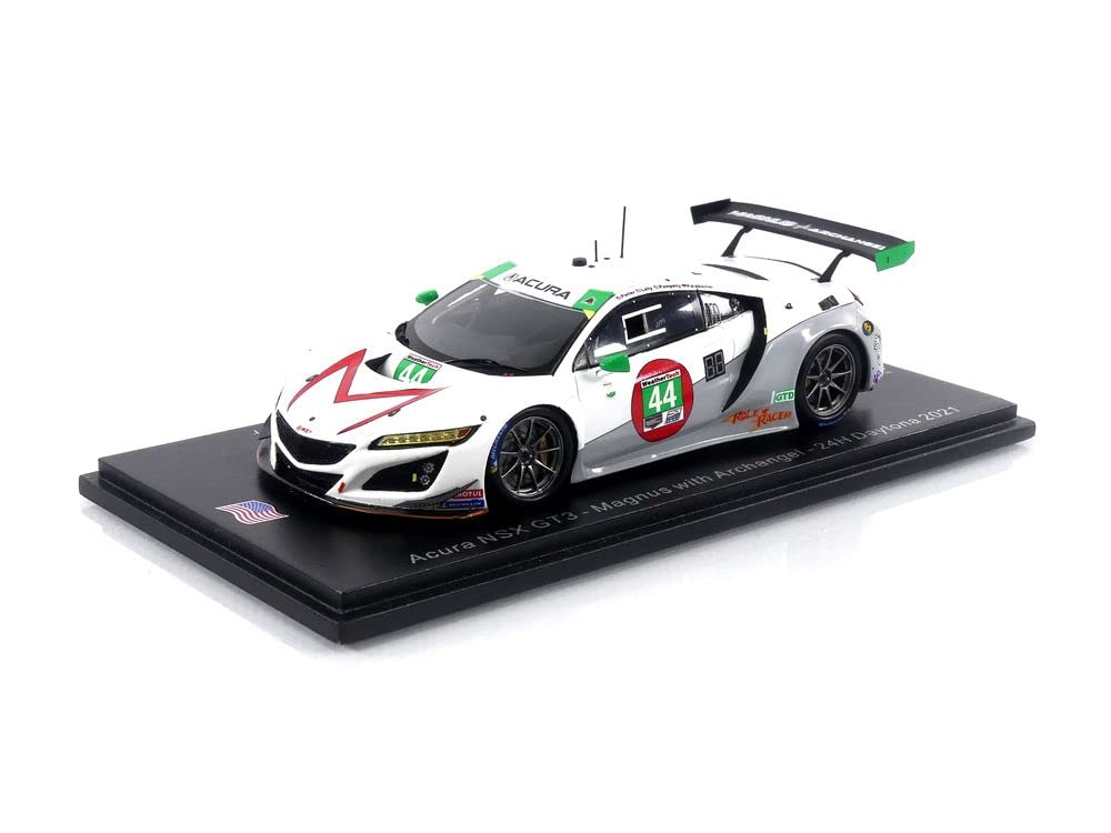 

Spark National Model Acura NSX GT3 2021 Daytona 24H Farnbacher 1/43 #44 J. Potter/A. Lally/S. Pumpelly/M.