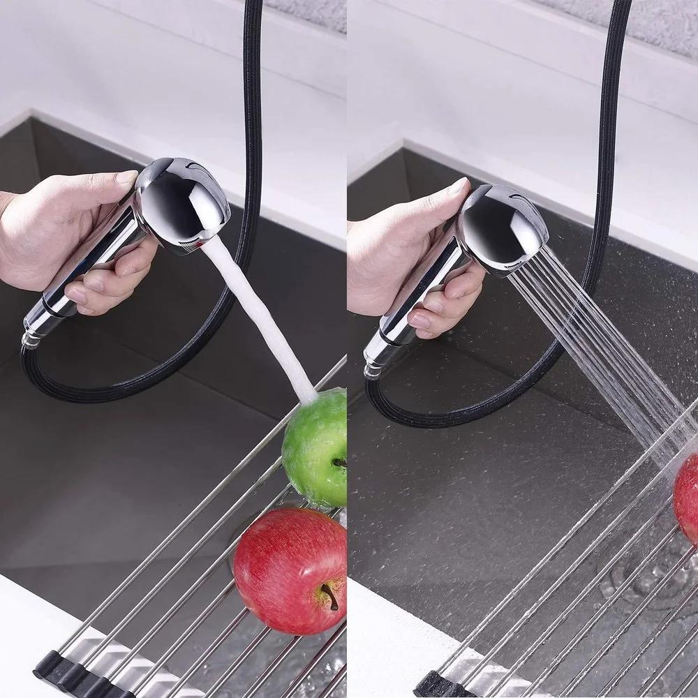 1 PC Kitchen Pull Out Faucet Sprayer Head Replacement Faucet G1/2 Mixer Tap Bathroom Faucet Spray Shower Head Nozzle Mutifuction