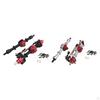 1/12 RC Car Front And Rear Axle Kit, Easy to Install, Heavy Duty Metal Replacement Parts for MN78