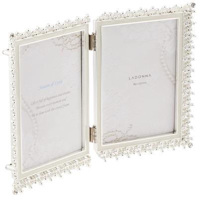 LADONNA Ladonna Bridal Photo Duży Rozmiar x Ramka, Biały, 2, MJ83-LD-WH