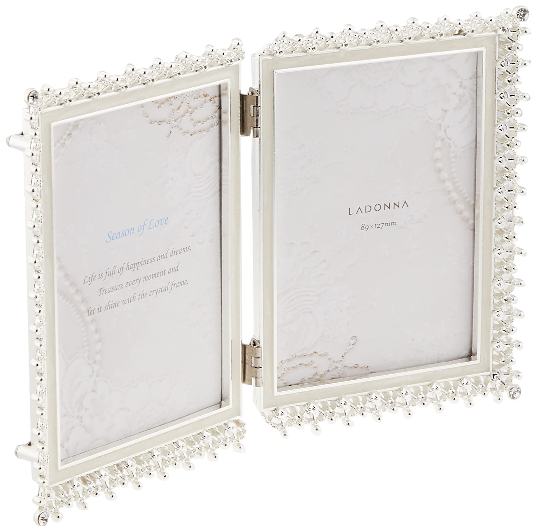 

LADONNA Ladonna Bridal Photo Large Size x Frame, White, 2, MJ83-LD-WH