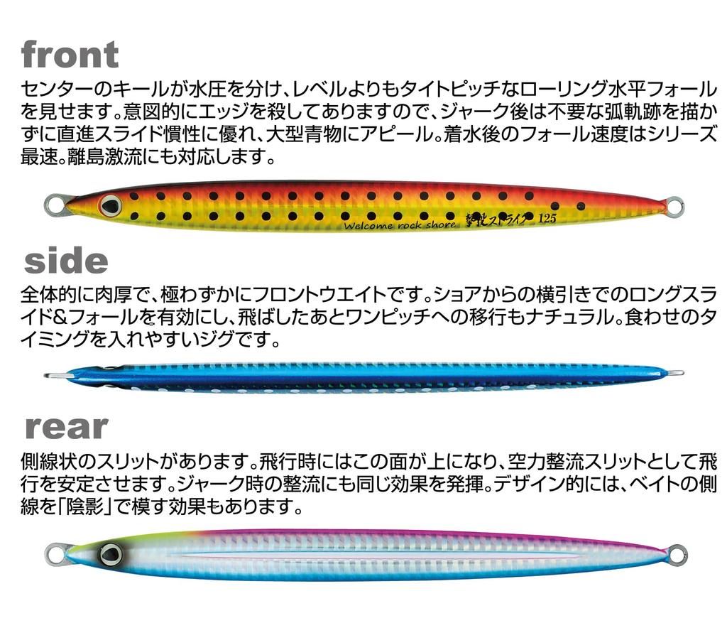 OWNER Metal Jig Gekito Jig Strike 200g Edge Lime Silver 31990 Lure GJS-200 (Red Spot) #30