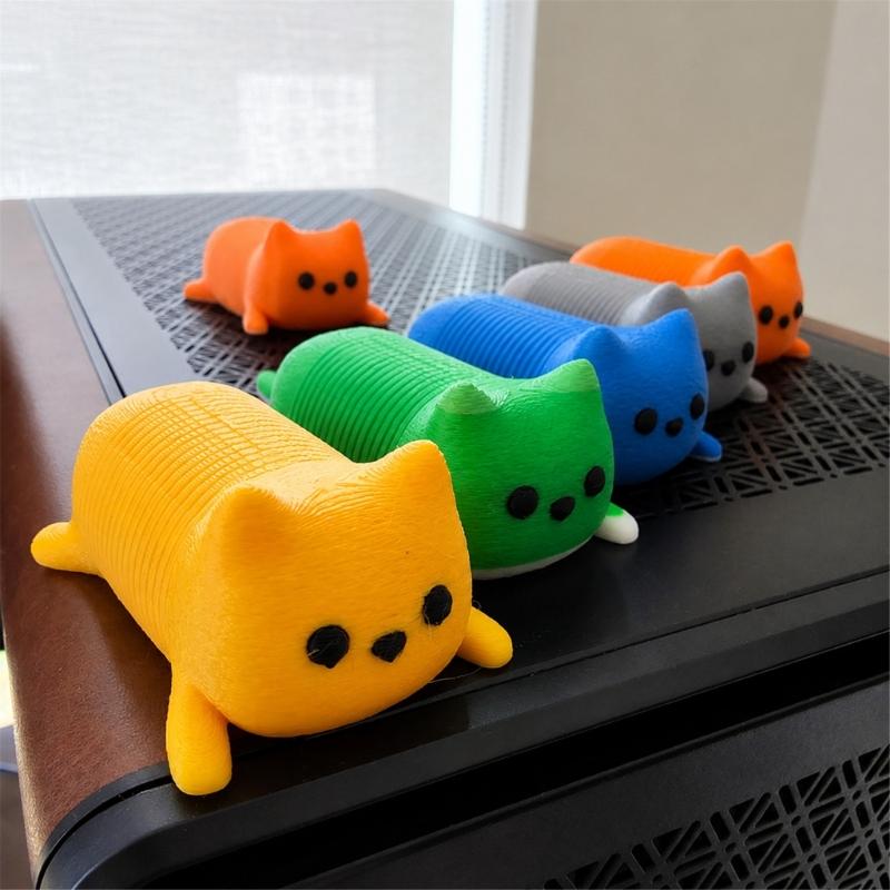 Articulated Animal Desk Toy 3D Segmented Figure Plastic Texture for Shelf Display, Desktop Use, and Hand Press Action Display Piece