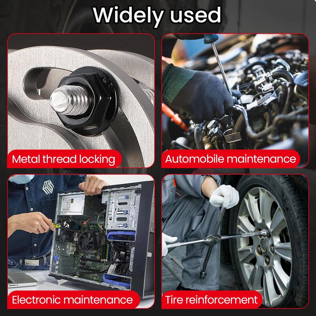 Threadlocker 222 242 243 263 271 272 290 Blue Screw Glues Thread Locking Agents Anaerobic Glue Anti-loose Fastening Sealant