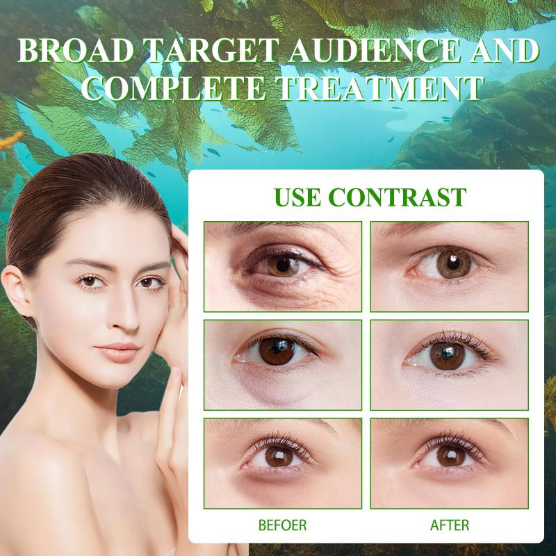 Seaweed Eye Mask Anti Dark Circles Eye Bags Removal Lifting Firming Fade Eye Fine Lines Anti Wrinkle Moisturizing Eye Patches