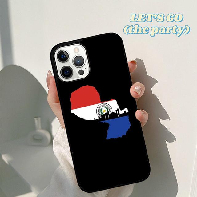 

Autumu Paraguay Flag Phone Case Cover for iPhone 17 Air 16 16e 15 12 11 13 14 Pro Max Apple Plus Coque iPhone 12or12pro
