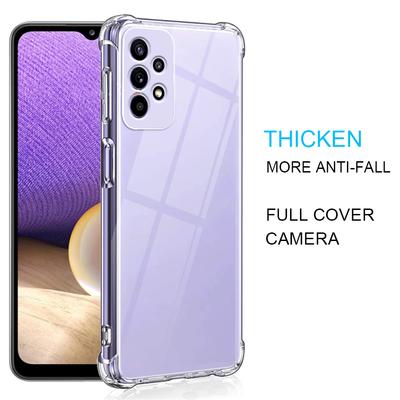 Temizle Darbeye Dayanıklı Telefon Kılıfı Samsung Galaxy A33 A53 A73 A23 A13 A03 A12 Huawei Honor 50 X8 Redmi Note 11 10A 10C iPhone 13 12 11 Pro Max Kapak