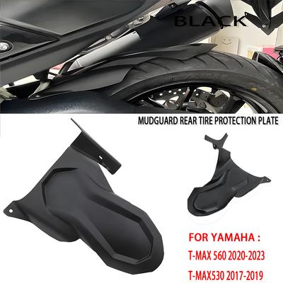 2017-2025 for Yamaha T-MAX560 TMAX530 TMAX 560 530 Motorcycle Mud Fender Tire Wheel Hugger Splash Guard Cover Rear Mudguard