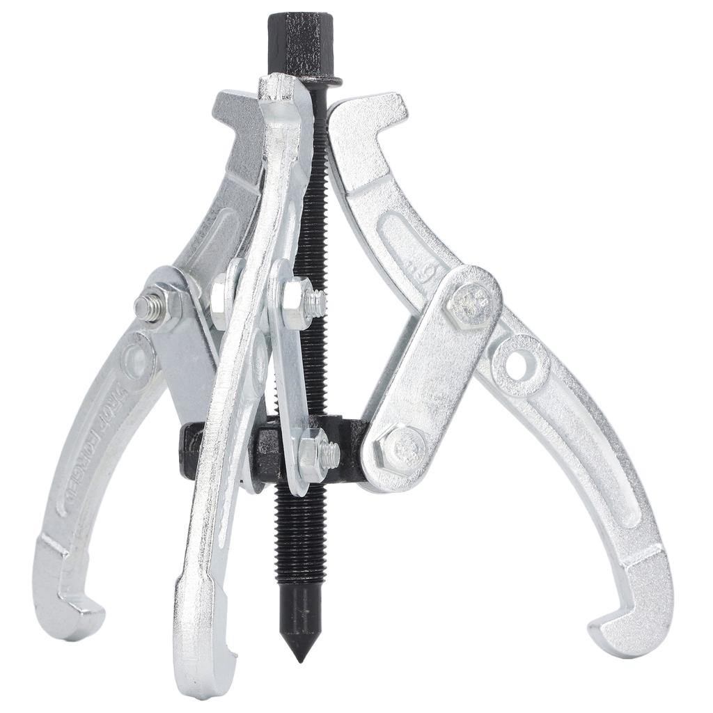 150mm 3 Klauen Abzieher Kohlenstoffstahl Spindel Doppelloch Demontagewerkzeug für Zahnräder Lager Riemenscheiben