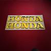 Honda Sticker Three-dimensional Electroplating HONDA Letter Waterproof Motorcycle Logo Suitable for PCX160CBR650and Other Models ajl256
