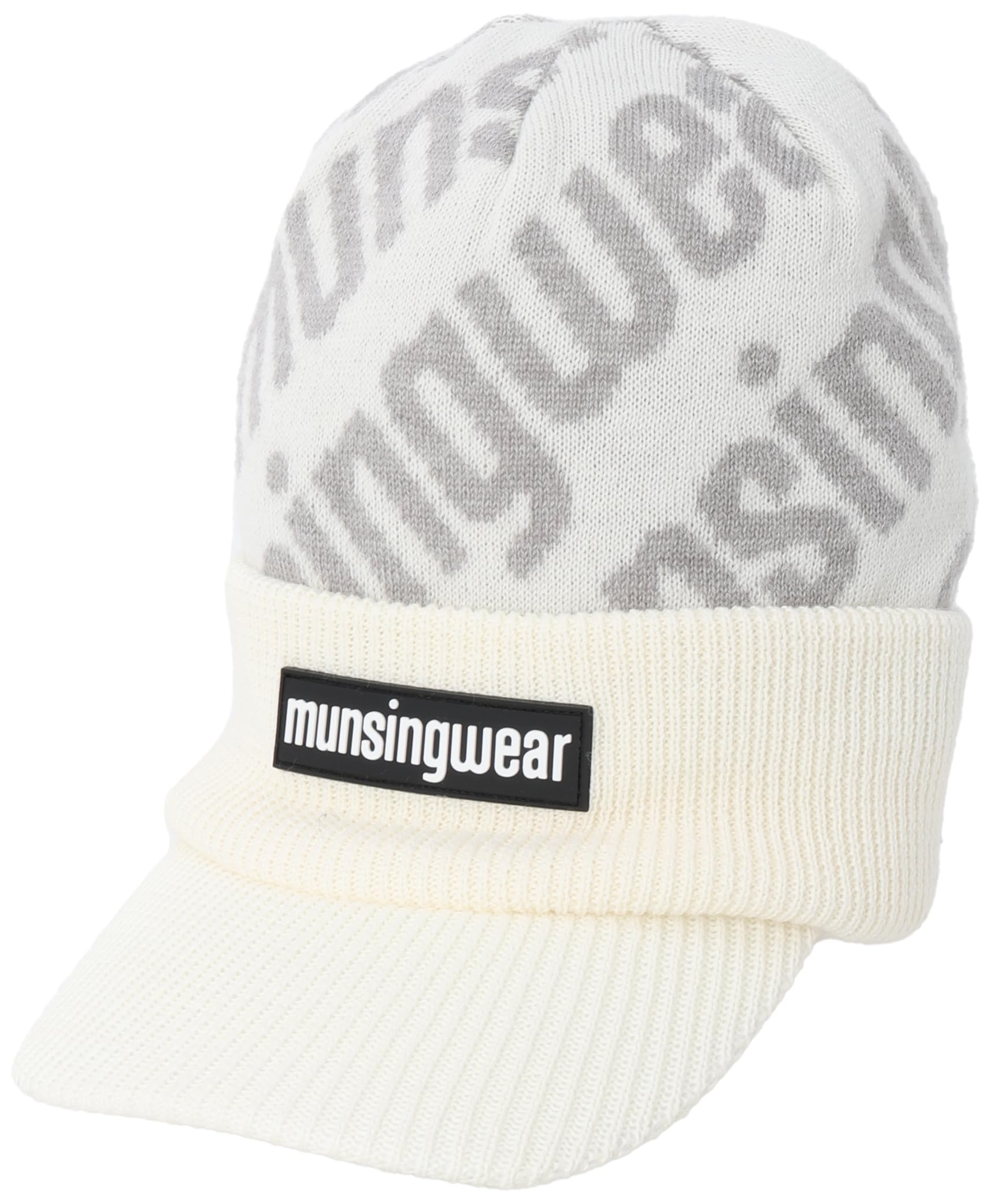 

Knit Cap With Brim Thermal Cold Weather Golf MECWJC01 WH00 [Munsingwear] [ENVOY] Women s (белый)