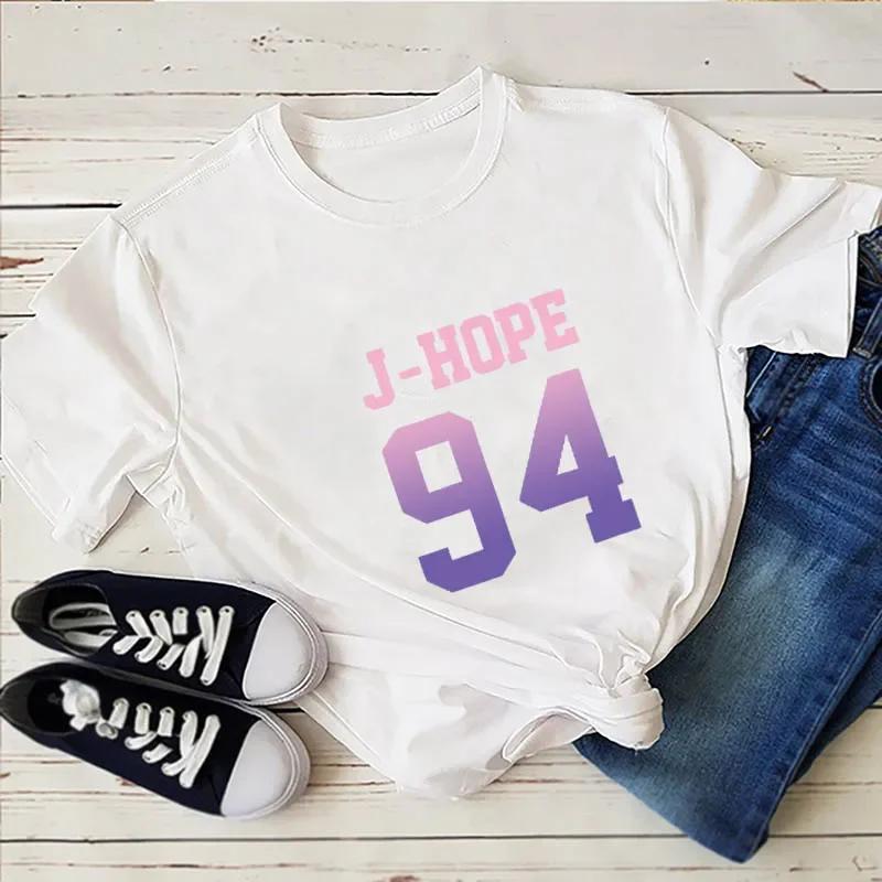 

Tops for Women V(taehyung) Jungkook Fan T Shirt Women Suga Kpop Harajuku Tshirt Woman Tshirts Aesthetic Clothes 4XL