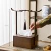 Chinese Zen-Inspired Tissue Holder for Home and Tea Room