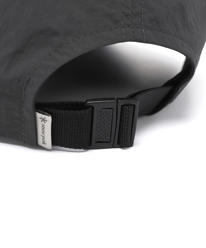 Snow Peak Eco Taslan Ball Cap, Charcoal, S, GS-S26ZUFBC70