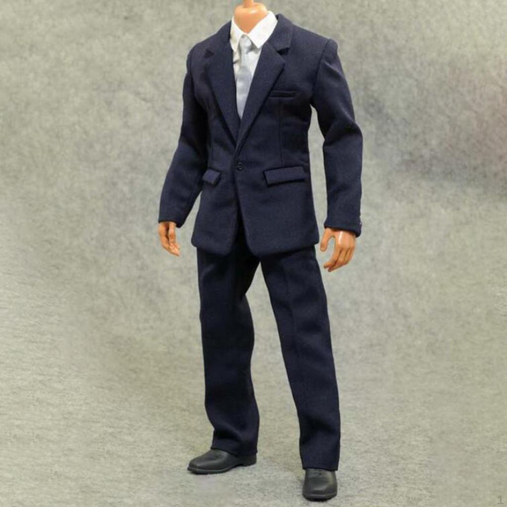 1/6 Scale Action Figures suits Doll Clothing Accessories Model Stylish 12" Male Body Clothes Include