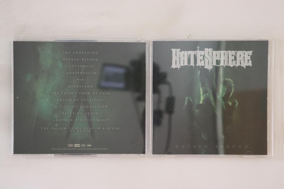 

CD HATESPHERE Hatred Reborn GQCS91347 CHAOS REIGNS 2023 Japan Metal Used