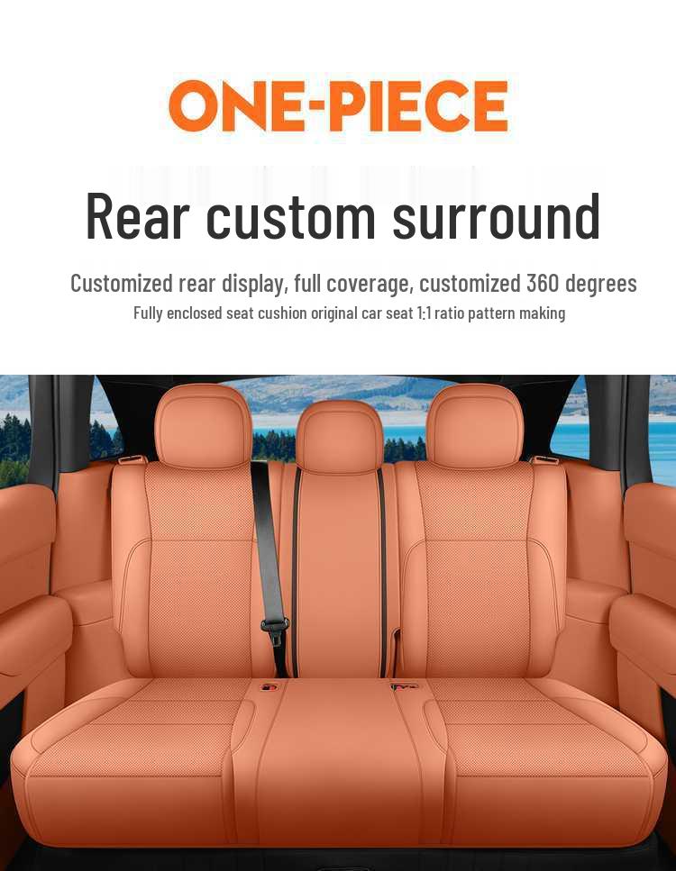 Ideal L7 Perforated Leather-Style Car Seat Cover, Breathable & All-Season, Full Coverage Cushion