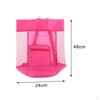 Beach Bag Collection Adjustable Carry Straps Sand Toy Shell Mesh