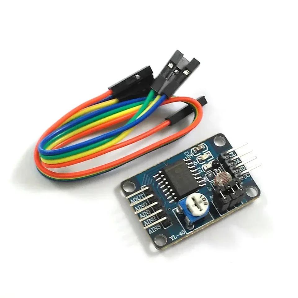 

PCF8591 AD/DA Conversion of Digital Converter Module Temperature Illumination for Arduino Type 1
