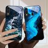 Sea Storm Small Sailboat For Samsung Galaxy A20 A20s 21s A22 A23 A24 A25 A26 A42 A90 A50 A55 52s A56 A70 A71 72 Glass Phone Case