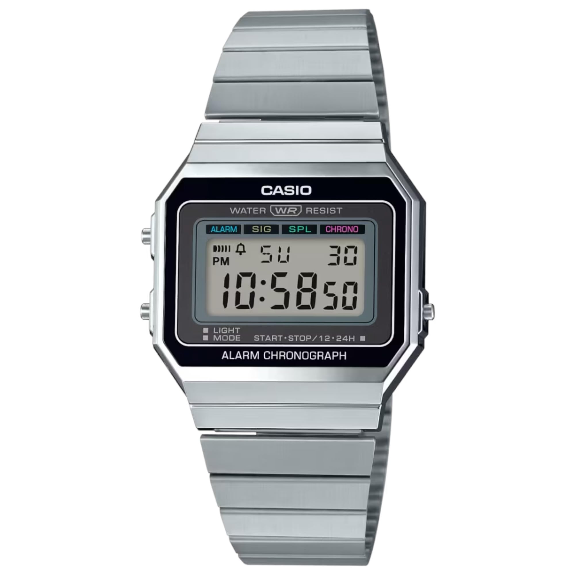 

Casio Youth Серый Цифровой Модный Кварцевый Доставляется Международно A700W-1A Женские Часы,