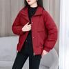 Winter Fashion Women Short Down Cotton Coat Loose Warm Thickened Slim Jacket