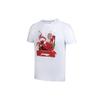 Li Ning Badminton Series Casual Breathable Short Sleeve T-Shirt Men Tops White AHSS245-1
