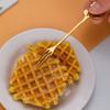 Lovely Stainless Steel Spoon Smiley Sunflower Handle Coffee Spoon Fork Dessert Ice Cream Spoon Tea Spoon Kitchen Accessories4