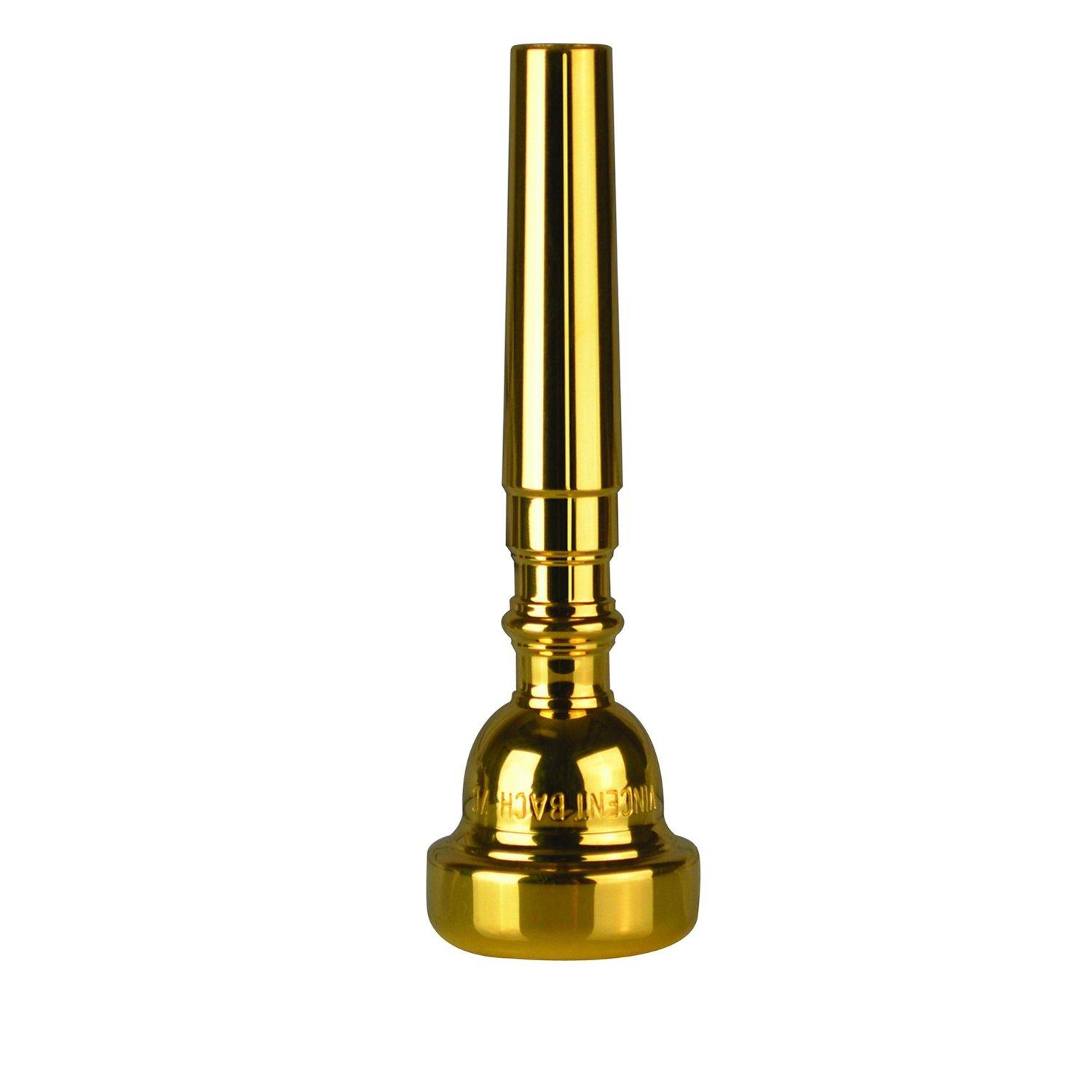 

Bach 5C GP Trumpet Gold Bach Mouthpiece, Plated,