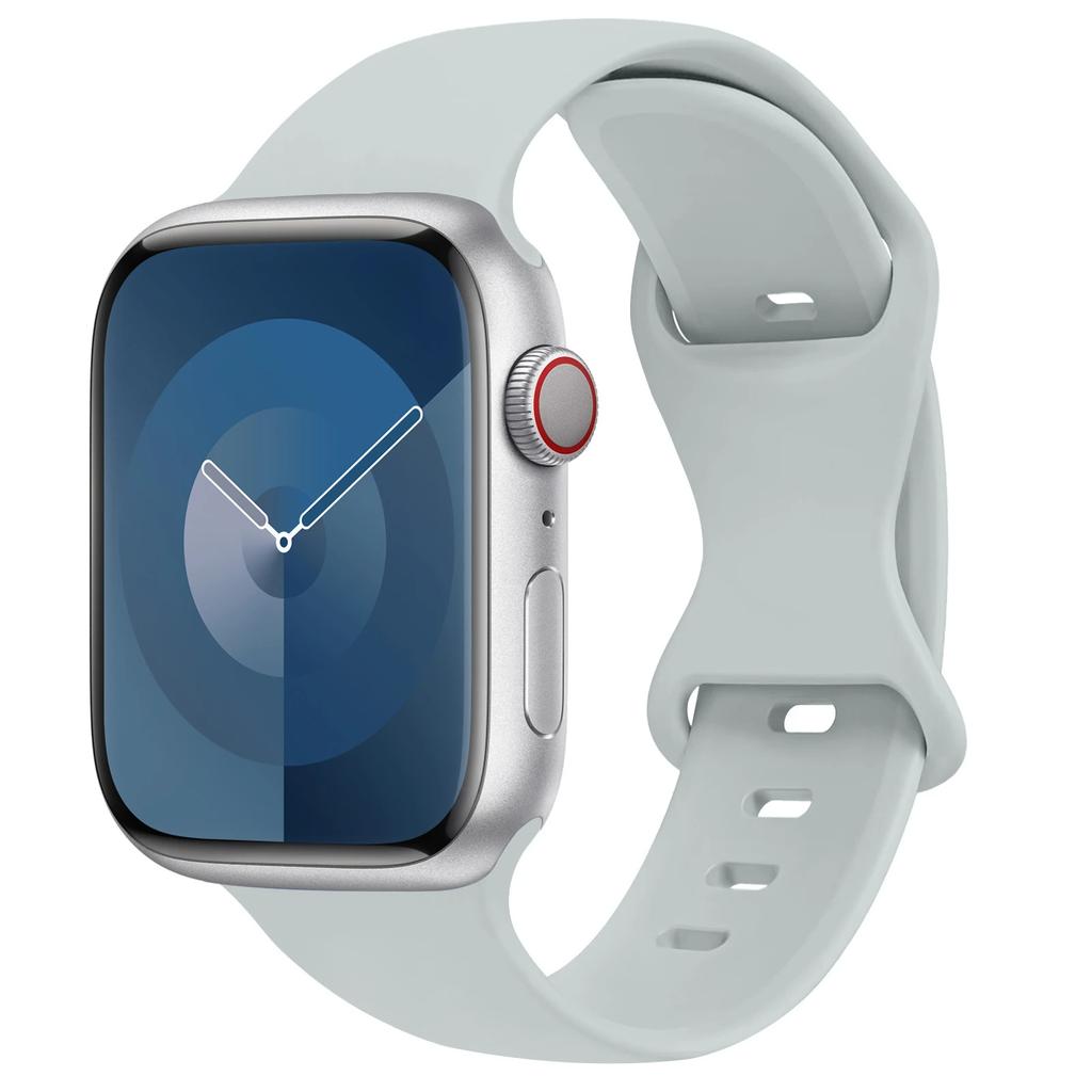 Silikonarmband für Apple Watch Band 45mm 44mm 41mm 40mm 42mm 46mm ultra 49mm Sportarmband correa series 11 7 8 9 10 4 3 5 6 se