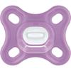 MAM Comfort Sucette Physiologique +0m Rose Lot de 2 + Boîte de Conservation