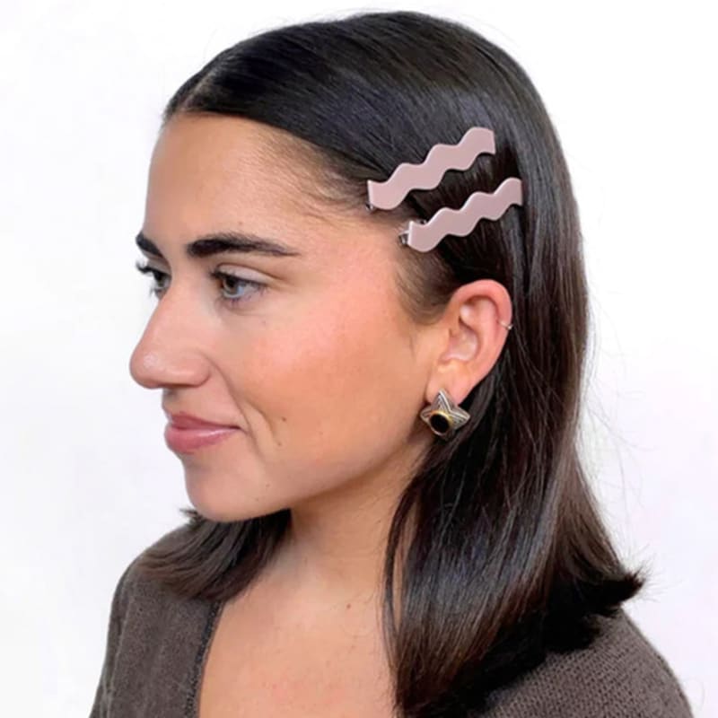 

CHUNKS Allie Clip in Double Taupe Allie Clip in Double Taupe