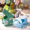 Felt Material Easter Gift Bag Eco Friendly 3D Bunny Bag Easter Rabbit Candy Tote Bag  Celebrations