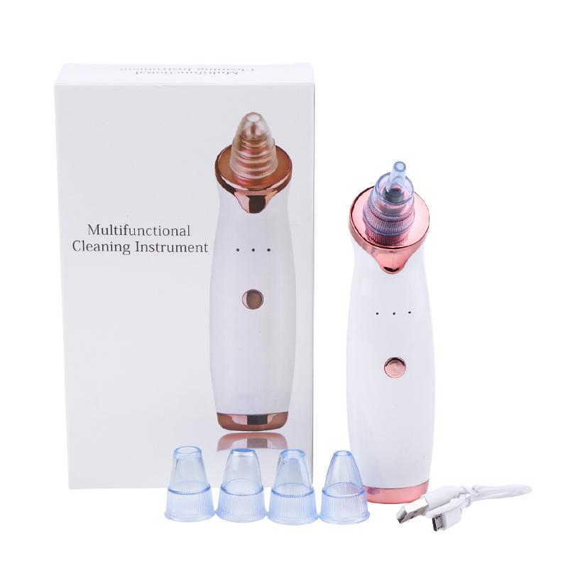 Multi-Functional Cleaning Blackhead Remover Pore Acne Pimple Removal Face T Zone Nose Cleaner Vacuum Suction Facial Beauty Devi