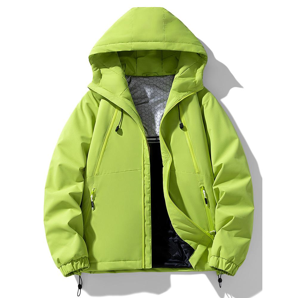 New Winter Data Cotton Jacket Cotton Jacket Men's Hooded