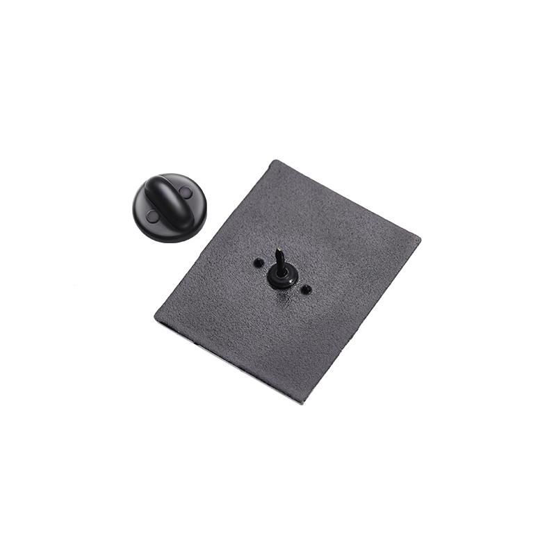 Sternennacht Anstecknadeln Individuelle TV Brosche Ich lebe in einem Van am Fluss Reversabzeichen Cartoon Lustiger Schmuck Geschenk für Kinder Freunde