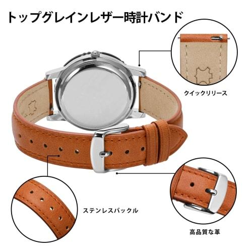 BISONSTRAP 14mm Leather Watch Band, Genuine Leather, Vintage Replacement Band for Smartwatches and Watches, for Women