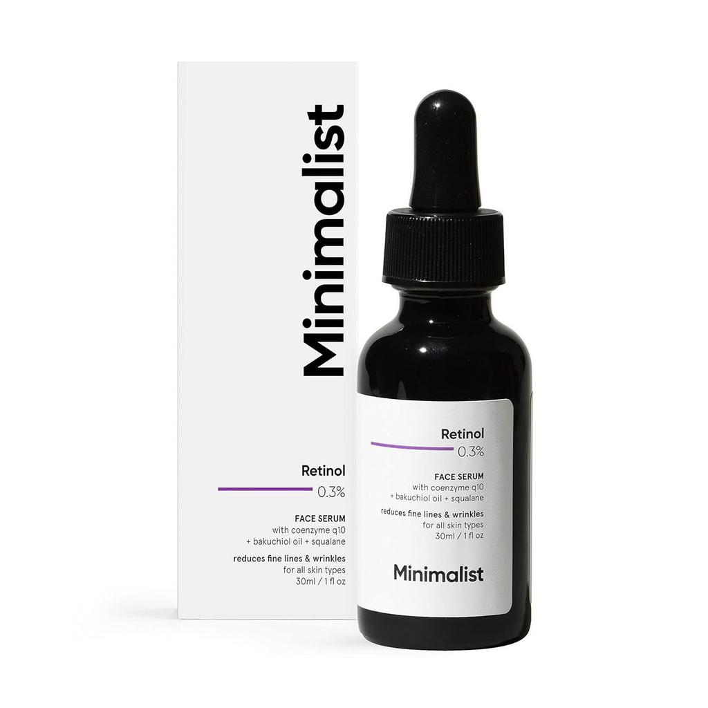 Retinol-Gesichtsserum 0,3 % (30 ml), Retinol 0,3% Gesichtsserum, Minimalistisch