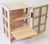 Kiso Kogei Handmade Hinoki Fly Screen, Made in Japan, Vertical, 32.5cm Wide x 29cm Deep x 45cm High