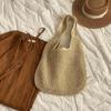 Stylish Large Capacity Straw Woven Beach Tote Bag