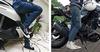 Rough & Road Motorcycle Shoes, Rough Riding Sneakers, R-All Black, Size 23.0cm, RR5837R-ABK230