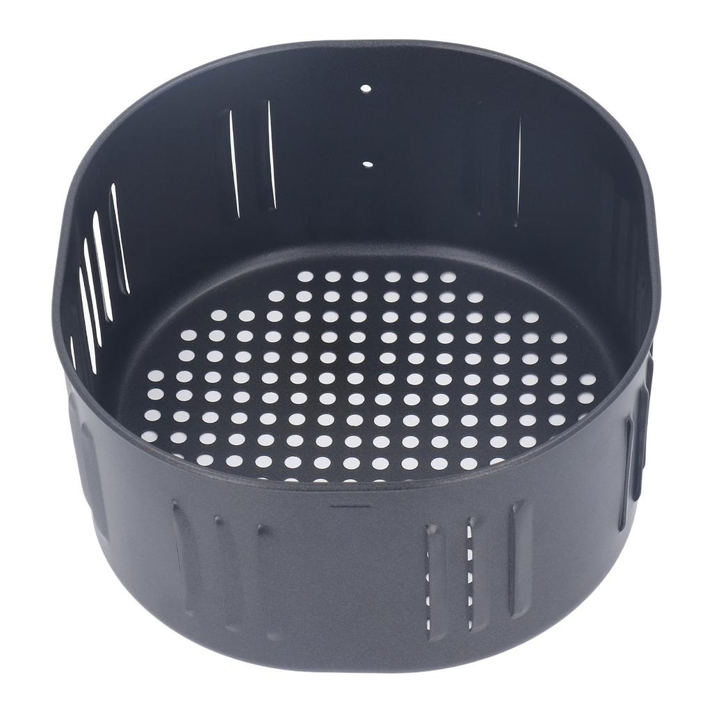 Fryer Replacement Basket 5.5L Fryer Accessories Non Stick Fry Basket Oil Drainage Basket Black
