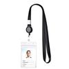 Retractable Badge Reel Neck Strap Lanyard with Card Cover for ID Card Holders Cellphone Key Employee Staff Work Badge Rope Strap