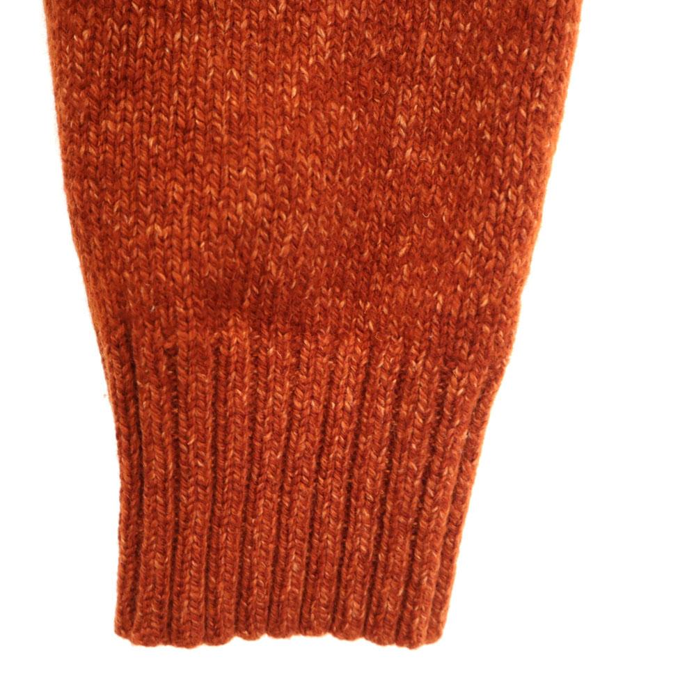 C.P.Company Made In Italy Long Sleeve Half Zip Sweater 2 Orange Knit Men's Used