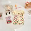 Summer Baby Girl Onesie Romper - Full Print, Class A Safety