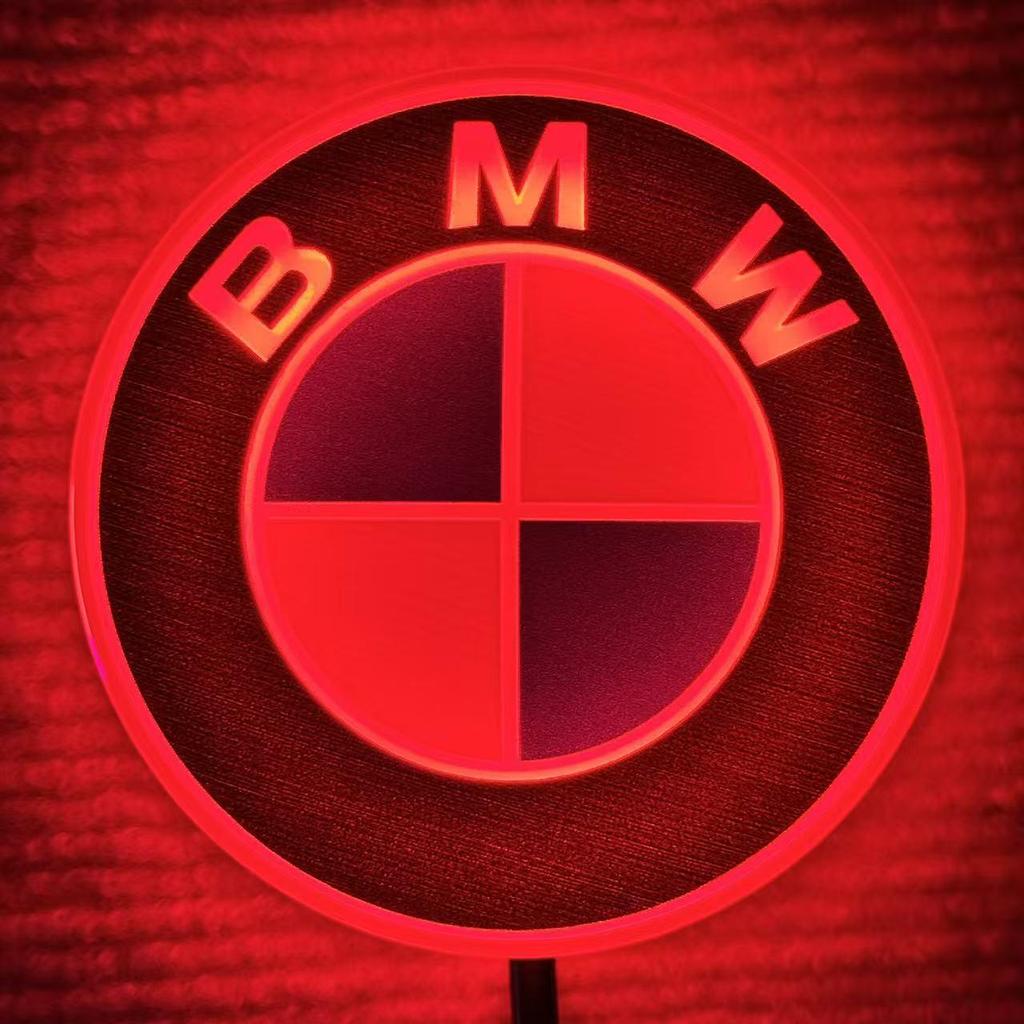 Illuminated LED Emblem Lights for BMW 1, 3 Series, X1, X3, and X5