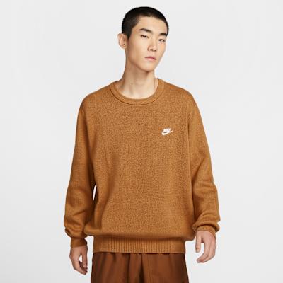 Nike Club Sweatshirt Men s Brown XL